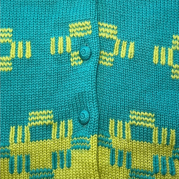 Vintage Donovan Galvani Cardigan sweater, size Medium, European size 38. Wool. - Picture 6 of 8